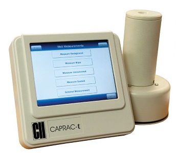 Capintec's CAPRAC-t Wipe-Test Counter