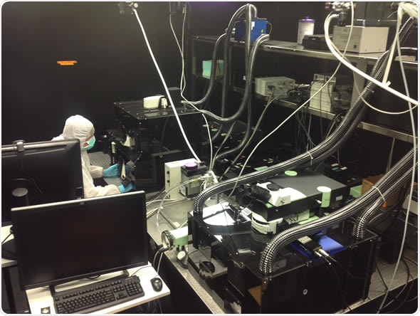 The Intravital Microscopy facility incorporating the LaVision BioTec