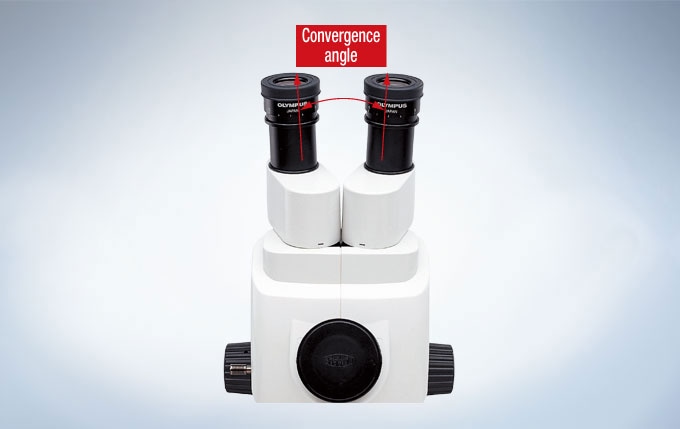 Observation Tube with Convergence Angle