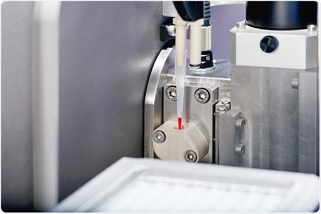 Low sample volume consumption