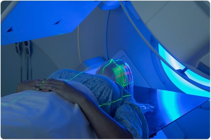 Woman receiving Radiation Therapy for Cancer Treatment - Image Credit: Mark Kostich / ShutterstockWoman receiving Radiation Therapy for Cancer Treatment - Image Credit: Mark Kostich / Shutterstock