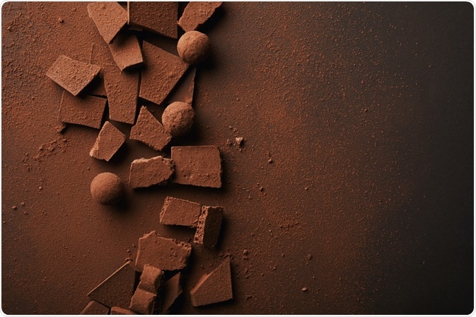 Cocoa chocolate truffles