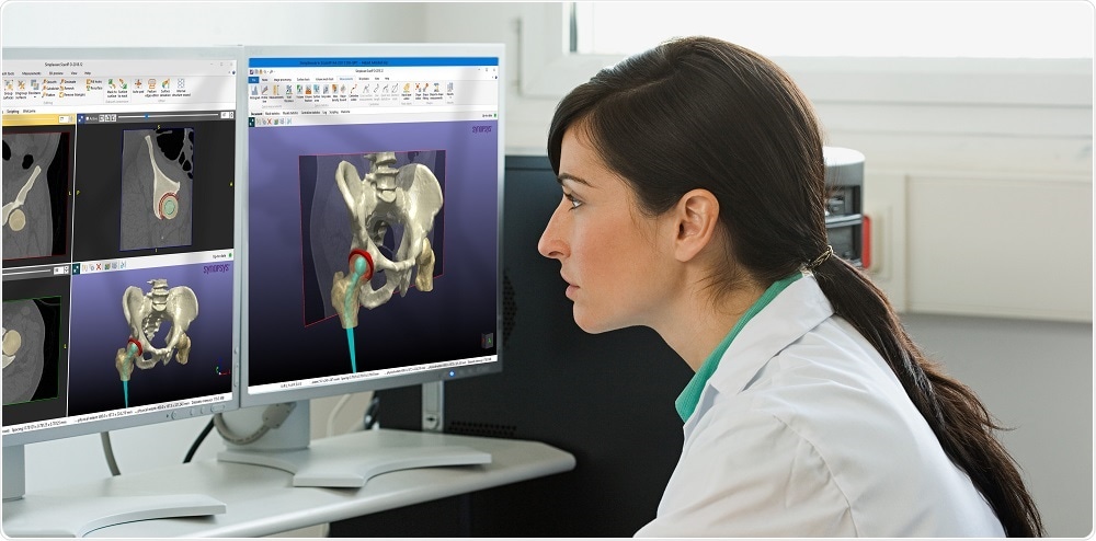Scientist using Simpleware™ ScanIP Scientist using Simpleware™ ScanIP
