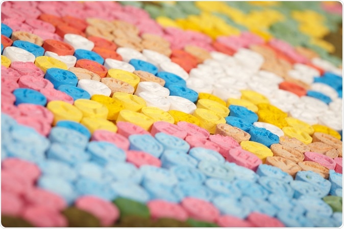 MDMA (Ecstasy). Image Credit: Couperfield / Shutterstock