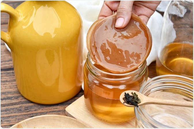 Kombucha tea. Image Credit: ARTFULLY PHOTOGRAPHER / Shutterstock