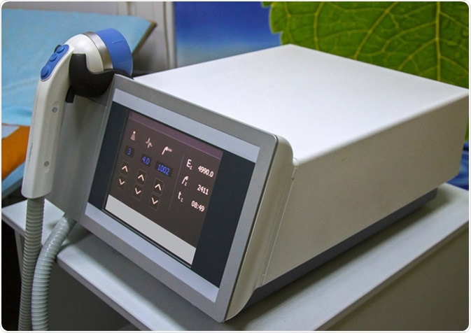 Shockwave therapy device. Image Credit: Cholpan / Shutterstock