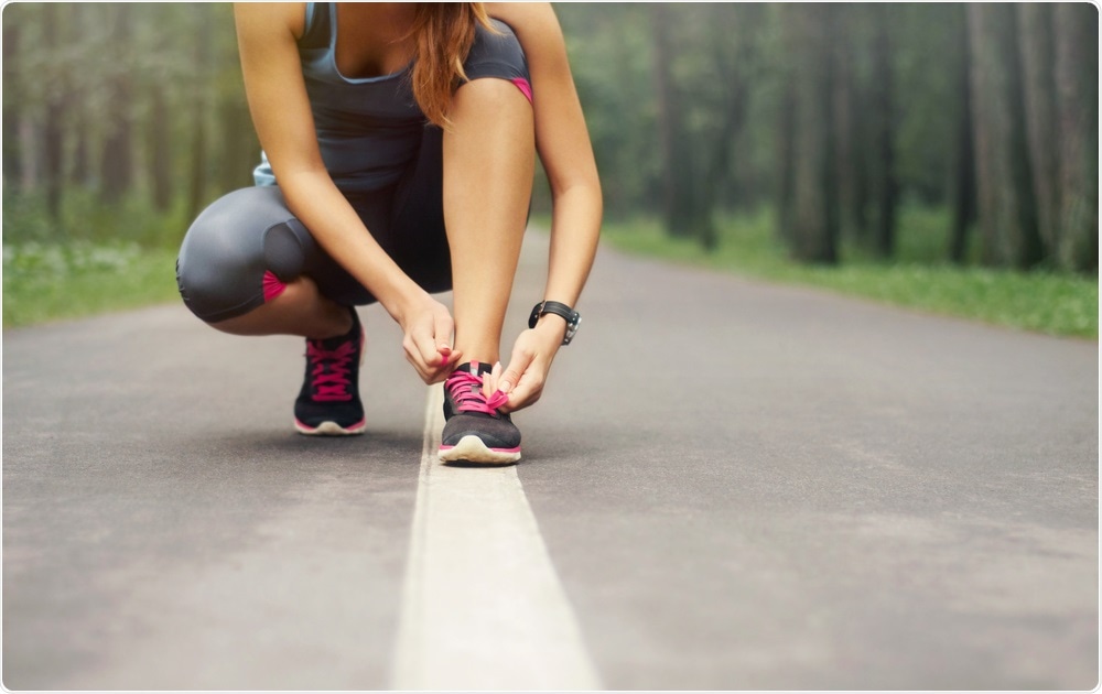 Woman doing exercise