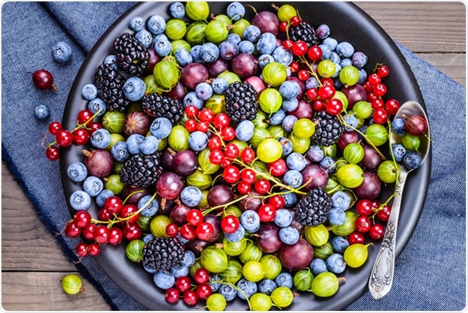 Berries rich with antioxidants. Image Credit: Leonori / Shutterstock