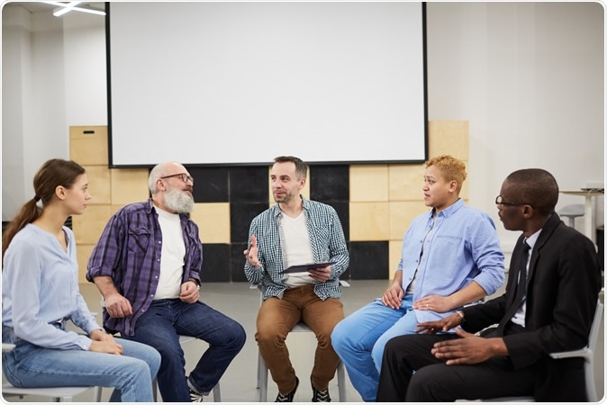 For over 80 years, Alcoholics Anonymous (AA) has been a widespread AUD recovery organization, with millions of members and treatment free at the point of access, but it is only recently that rigorous research on its effectiveness has been conducted. Image Credit:  SeventyFour / Shutterstock