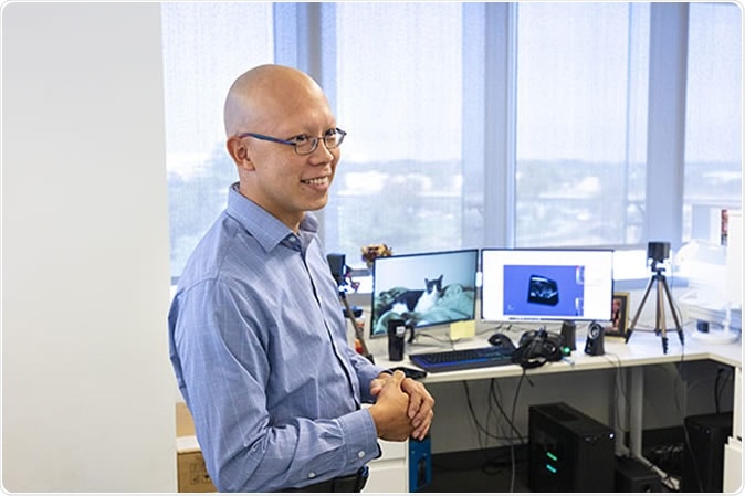 Albert Hsiao, MD, PhD, associate professor of radiology at UC San Diego School of Medicine and radiologist at UC San Diego Health, and team developed a machine learning algorithm that allows radiologists to use AI to enhance their own abilities to spot pneumonia on chest X-rays.