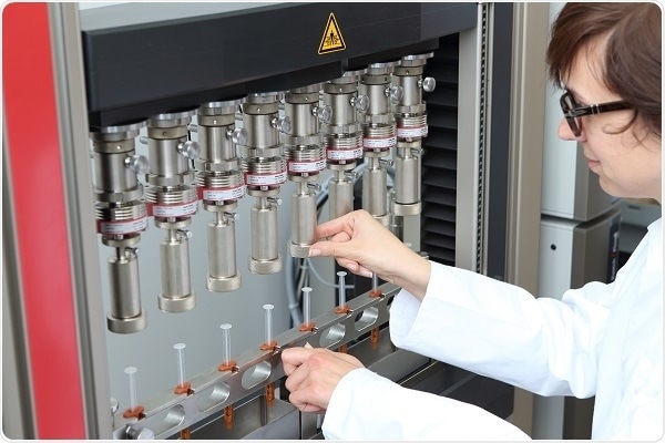ZwickRoell Multi-Station Syringe Testing System. Image credit: ZwickRoell Gmbh Co. KG