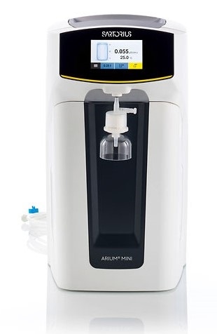 Arium® Mini: Laboratory water systems for ultrapure water