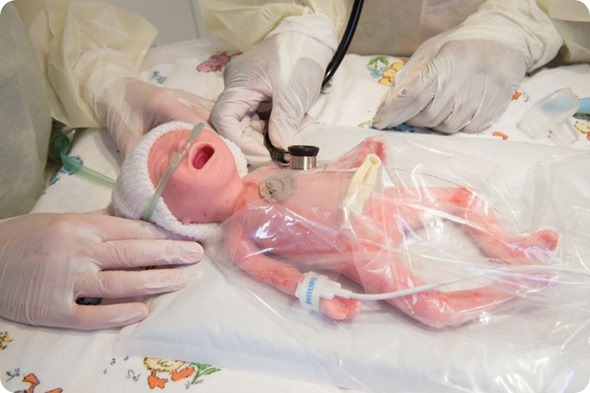 Premature Anne overview shot from Laerdal