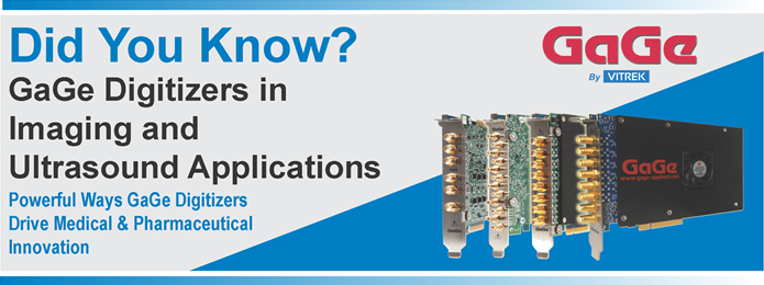 GaGe digitizers power high-resolution imaging in ultrasound and diagnostics