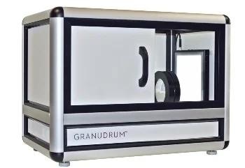Rheometer for powder for dynamic angle of repose measurements – GranuDrum