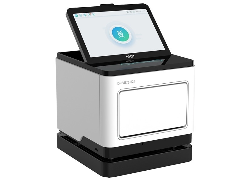 DNBSEQ-E25: Small and light gene sequencer