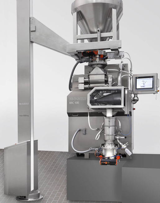 Containment for film coaters and dry granulators