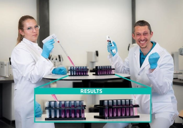 Dispense serological pipet volumes repeatedly with the PIPETBOY GENIUS