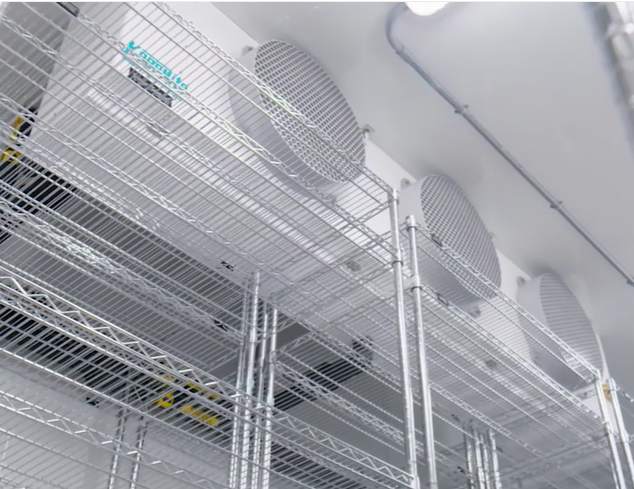 Cold rooms for storage applications