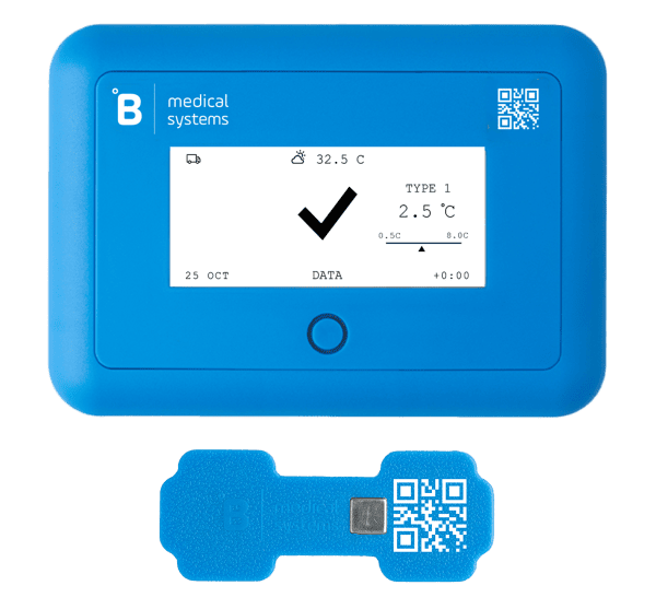 GT Mini temperature monitoring system for end to end traceability
