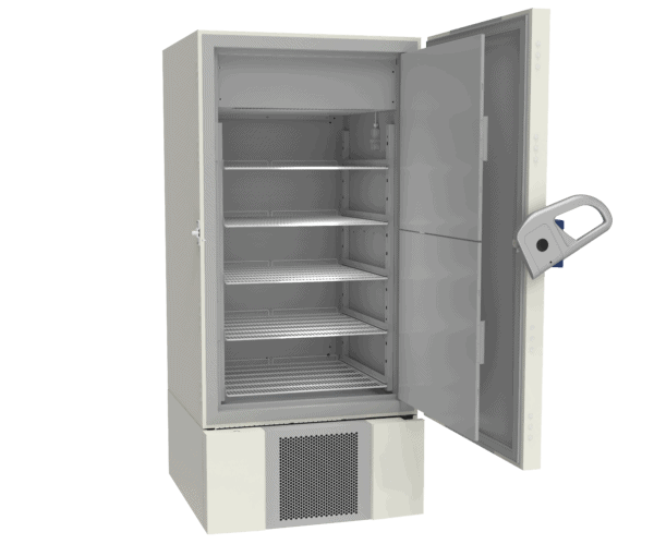 645 L refrigerator with uniform airflow and extended power backup