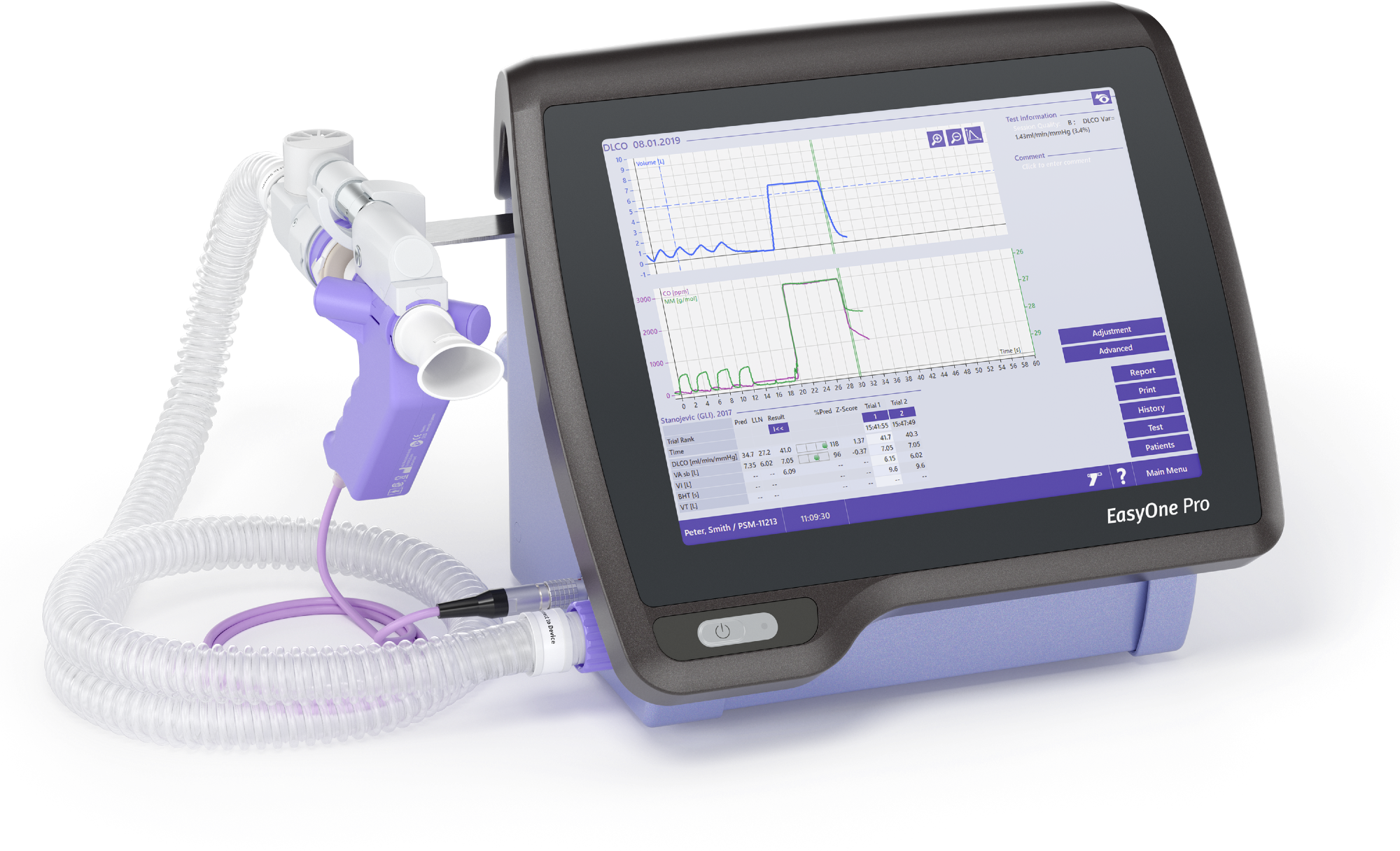 EasyOne Pro Spirometer from NDD Medical Technologies