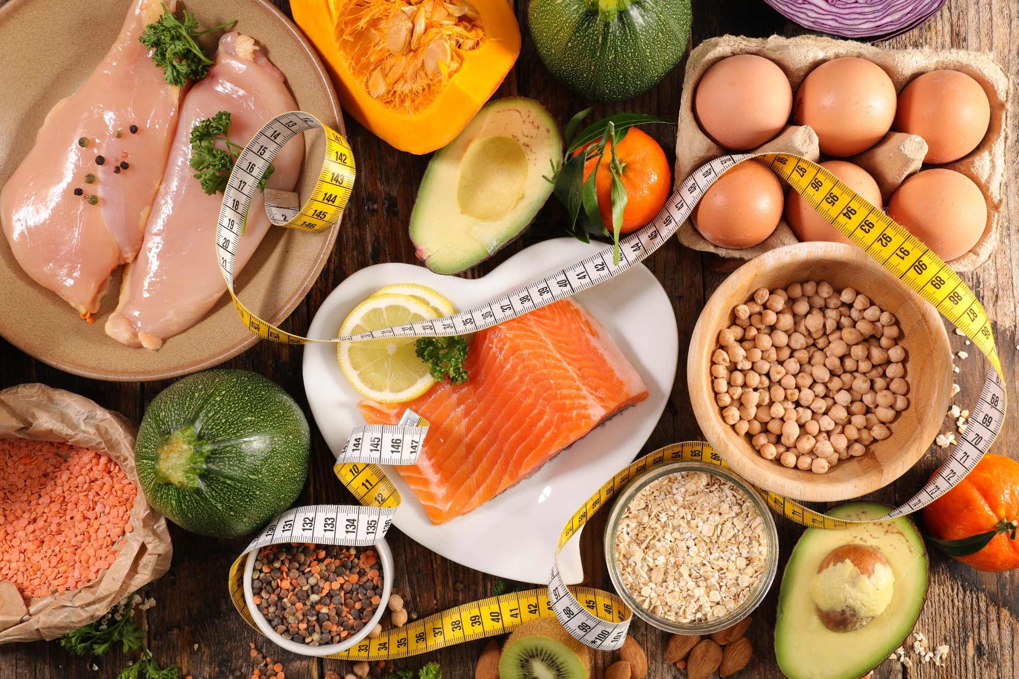 Study: High Compared with Moderate Protein Intake Reduces Adaptive Thermogenesis and Induces a Negative Energy Balance during Long-term Weight-Loss Maintenance in Participants with Prediabetes in the Postobese State:A PREVIEW Study. Image Credit: margouillat photo / Shutterstock