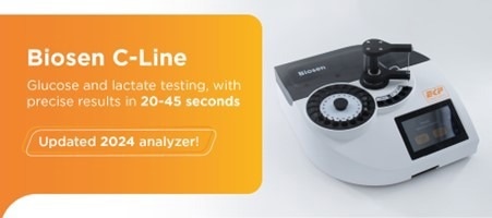 Global launch of new Biosen C-Line glucose and Lactate analyzer