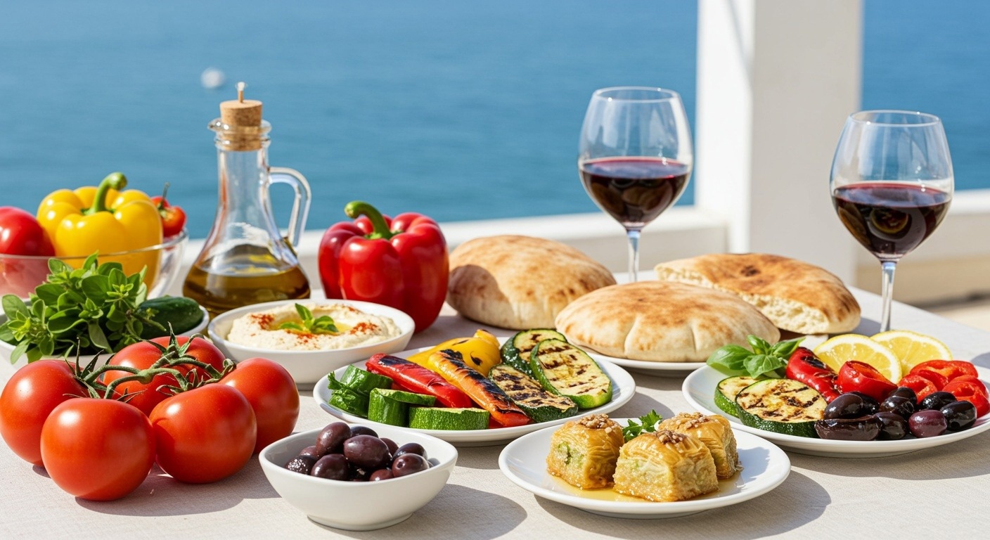 Study: Adherence to the Mediterranean Diet and Obesity-Linked Cancer Risk in EPIC. Image Credit: Shutterstock AI Generator / Shutterstock.com