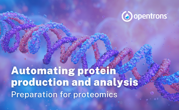 Automating protein production and analysis - Preparation for proteomics